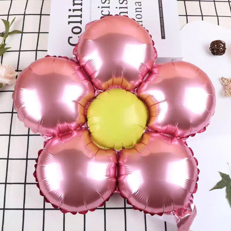 Balon od aluminijske folije, oblik cvijeta s pet latica, za Dan djece, brend YlQQ