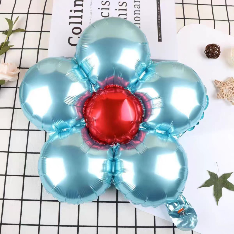 Balon od aluminijske folije, oblik cvijeta s pet latica, za Dan djece, brend YlQQ