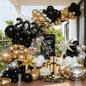 Set Baloane In Yi Qi din Latex — Baloane Latex, Formă Rotundă, Model Rotund