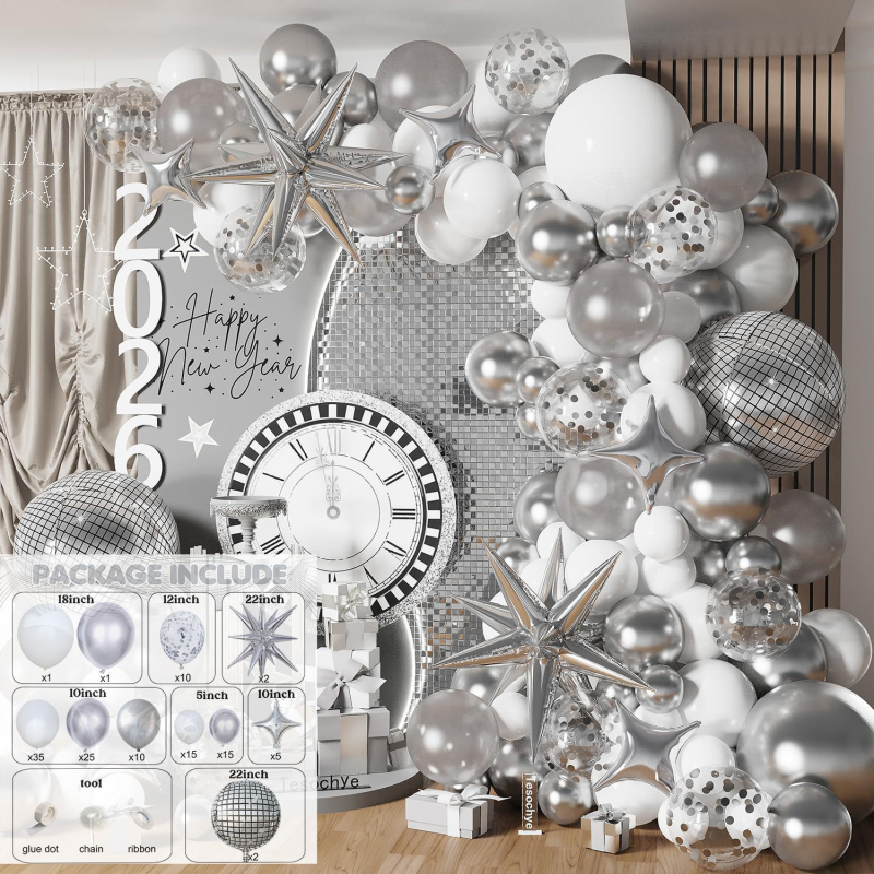 Set Baloane In Yi Qi din Latex — Baloane Latex, Formă Rotundă, Model Rotund