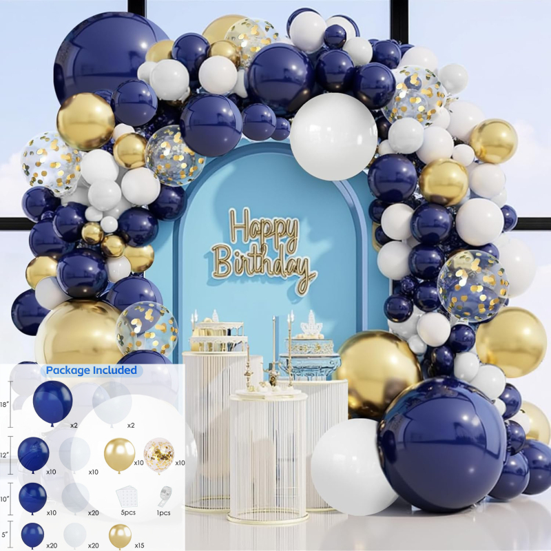 Set Baloane In Yi Qi din Latex — Baloane Latex, Formă Rotundă, Model Rotund