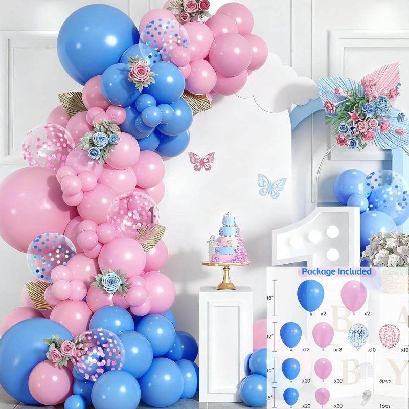 Set Baloane In Yi Qi din Latex — Baloane Latex, Formă Rotundă, Model Rotund