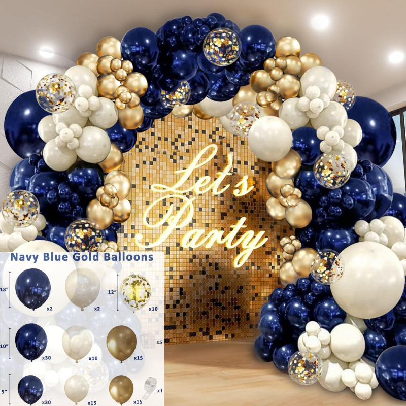 Set Baloane In Yi Qi din Latex — Baloane Latex, Formă Rotundă, Model Rotund