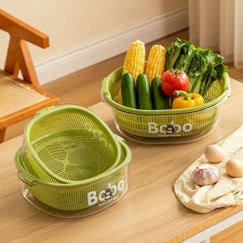 Posuda za voće i košarica, PET materijal, Hrana klase, Kutija za pohranu jaja u hladnjaku, Organizator hrane