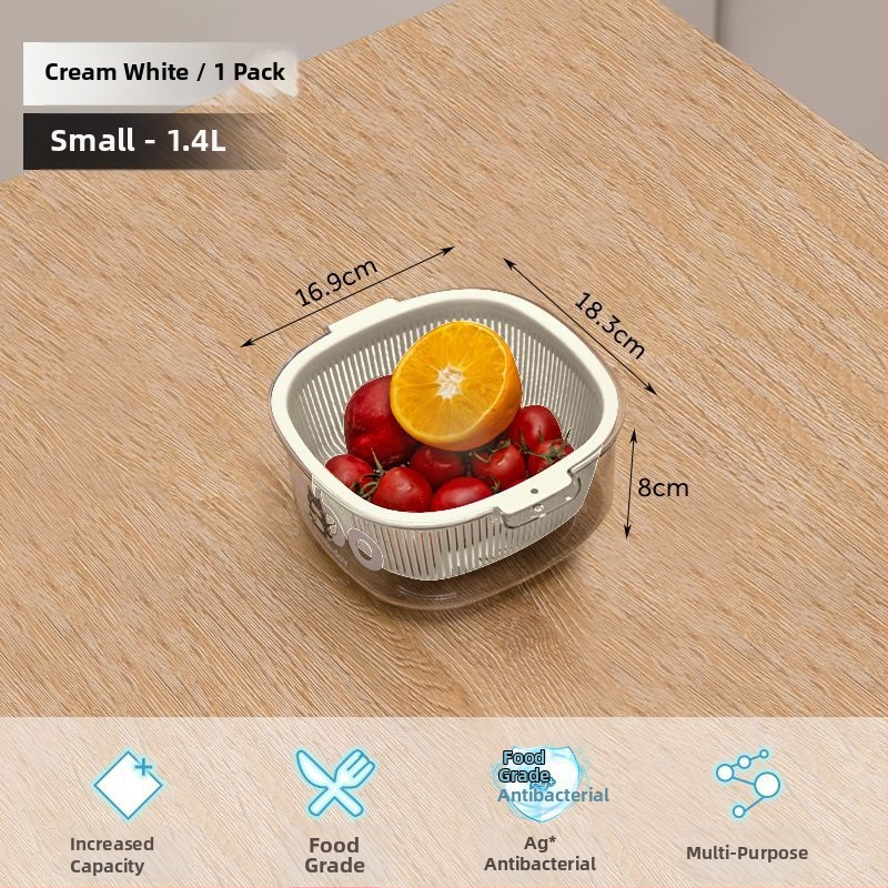 Posuda za voće i košarica, PET materijal, Hrana klase, Kutija za pohranu jaja u hladnjaku, Organizator hrane