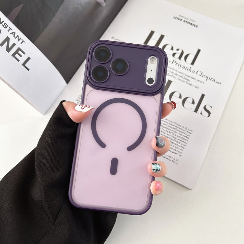 Θήκη τηλεφώνου TPU τύπου κάρτα με ματ φινίρισμα για iPhone 17 Pro Max — Ανθεκτική σε πτώσεις, αντι-δακτυλικά αποτυπώματα, διαχείριση θερμότητας, μαγνητική πρόσδεση, δυνατότητα εξατομίκευσης