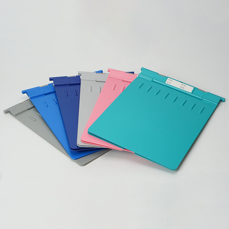 Plastična medicinska mapa s pojačanim dvostrukim klipom BY327, debljina ploče 2,2 mm