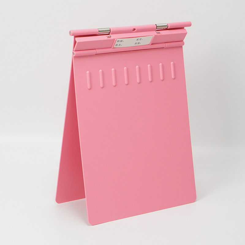 Plastična medicinska mapa s pojačanim dvostrukim klipom BY327, debljina ploče 2,2 mm