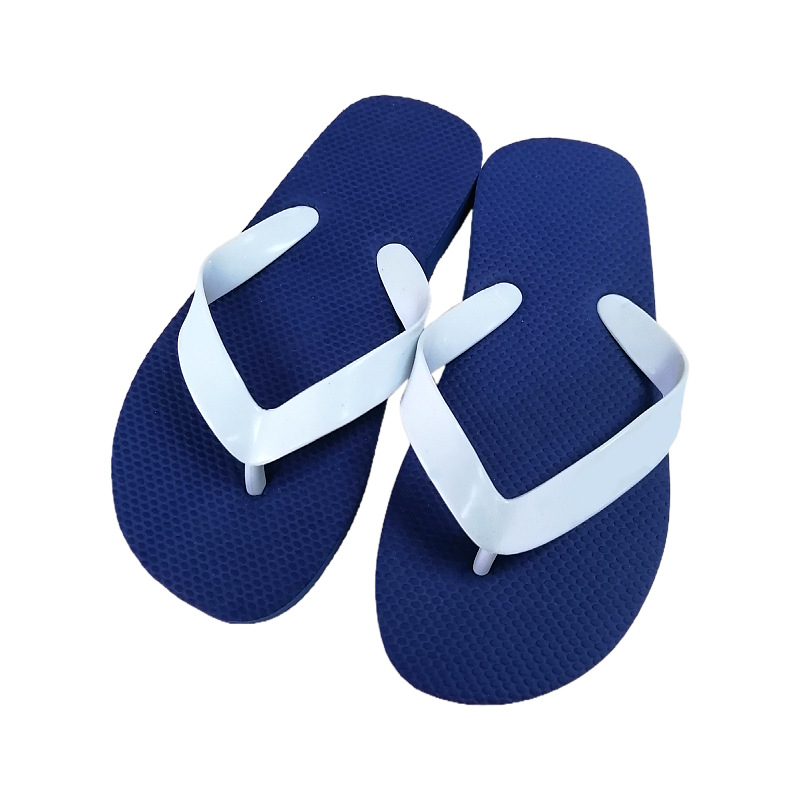 Muške flip-flop sandale, plažne sandale s otvorenim prstom, PVC gornji dio, gumena podloga
