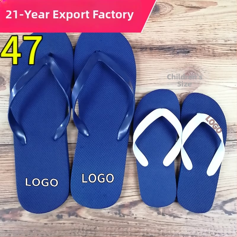 Muške flip-flop sandale, plažne sandale s otvorenim prstom, PVC gornji dio, gumena podloga