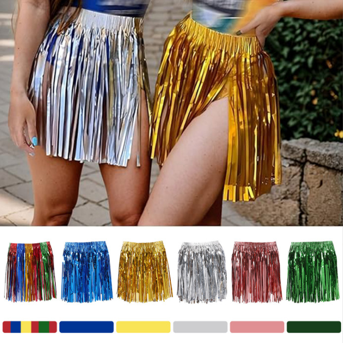Fustă de iarbă pentru reprezentații de dans — recuzită metalică pentru decorarea spațiilor și petreceri