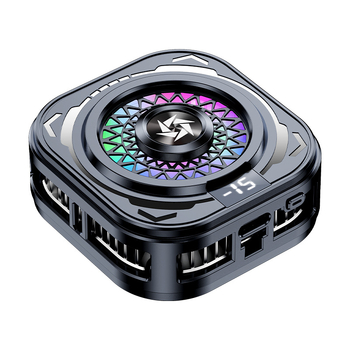 Răcitor pentru telefonul mobil cu răcire pe semiconductori, funcționare silențioasă, afișaj digital — model Sl60