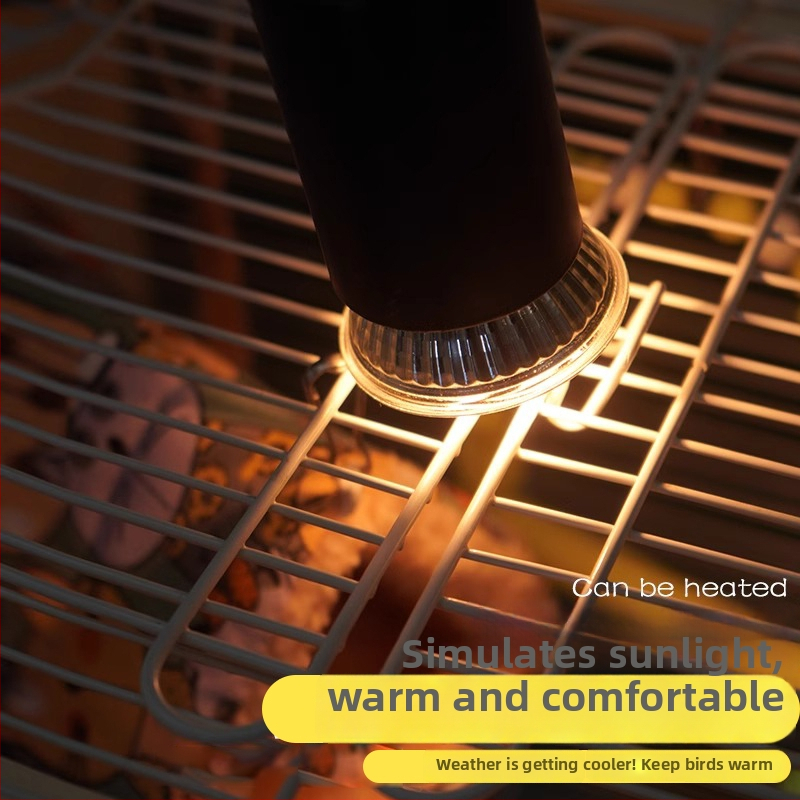 UVB лампа за костенурки за слънчево греене с таймер (25W, PVC + неръждаема стомана, тегло 1 кг, UVB, симулира слънчева светлина)