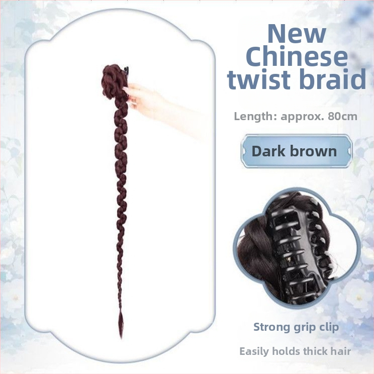 Perika s repom — ručno tkanje s otporom na visoke temperature; ne može se bojati ili permirati; pogodna za sve oblike lica