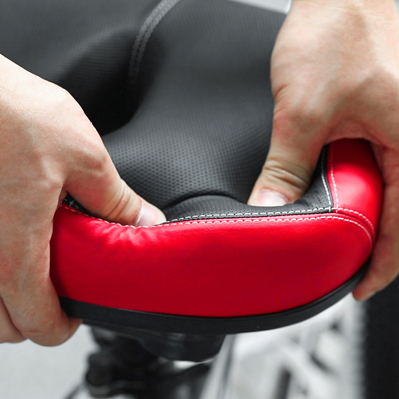 Κάθισμα ποδηλάτου Zhiqiu, μοντέλο 6116, με αφρό μνήμης, PU δέρμα, σίδηρο και φιλικό προς το περιβάλλον πλαστικό