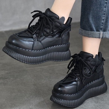 Ženske kožne loaferice – PU gornji dio, okrugli vrh, srednja visina peta 3–6 cm, gumeni đon