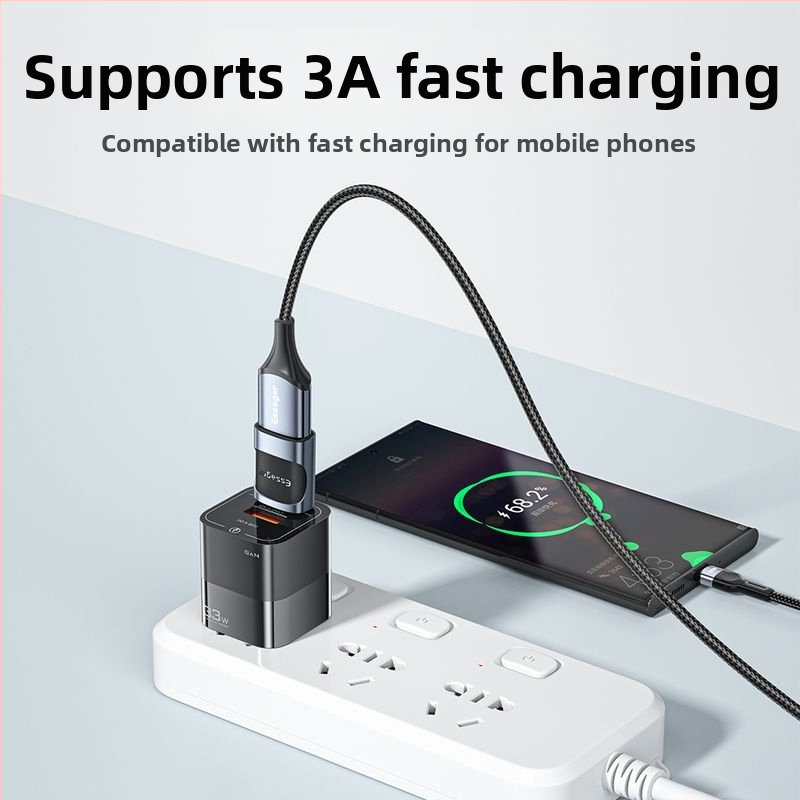 ESSAGER ES-OTG07 OTG USB-C adapter za mobilne telefone i tablete, prijenos podataka na USB pogon