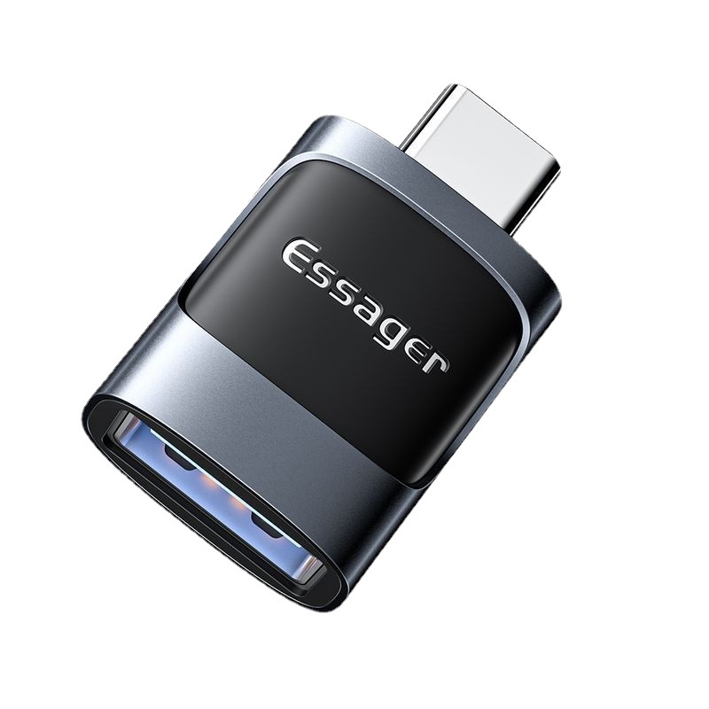 ESSAGER ES-OTG07 OTG USB-C adapter za mobilne telefone i tablete, prijenos podataka na USB pogon
