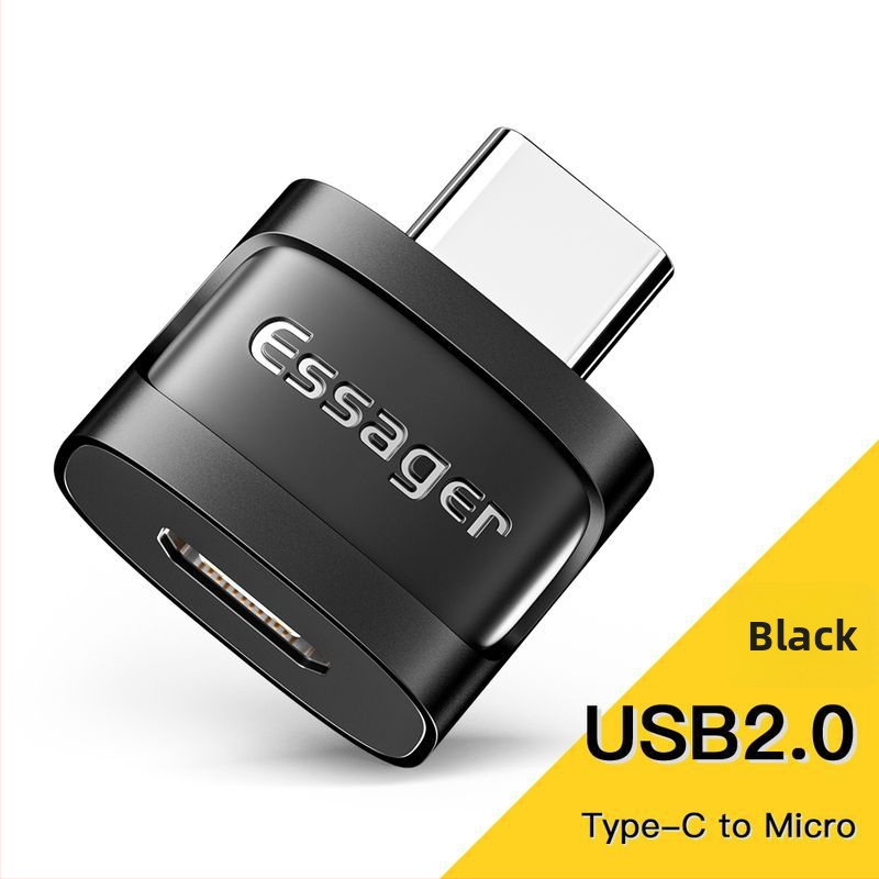 ESSAGER ES-OTG07 OTG USB-C adapter za mobilne telefone i tablete, prijenos podataka na USB pogon