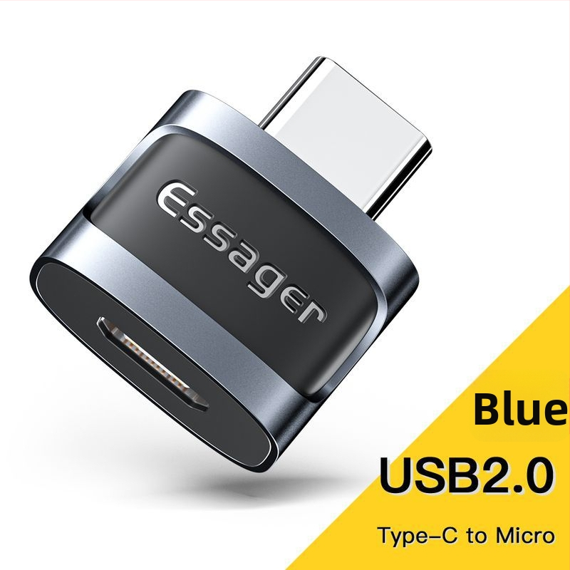 ESSAGER ES-OTG07 OTG USB-C adapter za mobilne telefone i tablete, prijenos podataka na USB pogon