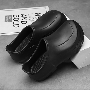 Placencia Muške kuharske cipele, ljeto 2024, protuklizne vodootporne radne kuhinjske cipele, vulkanizirani EVA đon, plastični gornji dio, injekcijsko oblikovanje