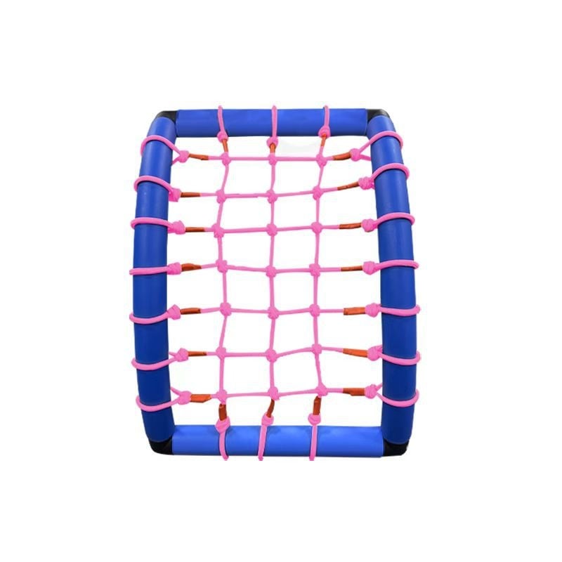 Beltéri mászó háló gyerekeknek – vászon anyag, 0–2 éveseknek, fejleszti mászást, kéz-szem koordinációt és interaktív játékot