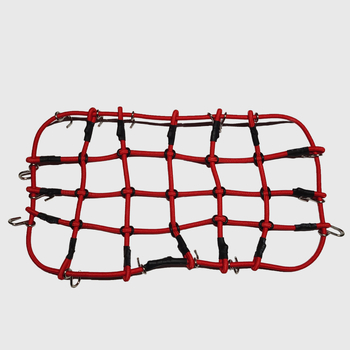 1:10 méretarányú tetőcsomagtartó háló modellautóhoz - kaucsukból, nem elektromos, DIY-barát