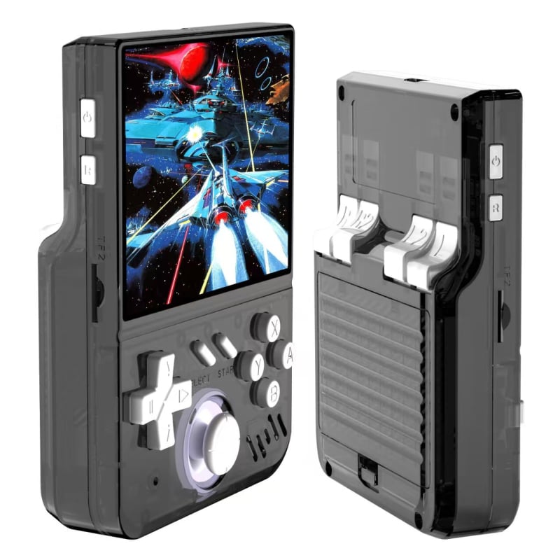 Prijenosna ručna konzola za retro igre s dvostrukim sustavom, open-source, 128GB memorije, Linux OS, 1080p izlaz, MP4 player
