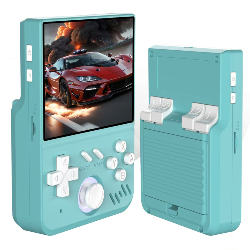 Prijenosna ručna konzola za retro igre s dvostrukim sustavom, open-source, 128GB memorije, Linux OS, 1080p izlaz, MP4 player