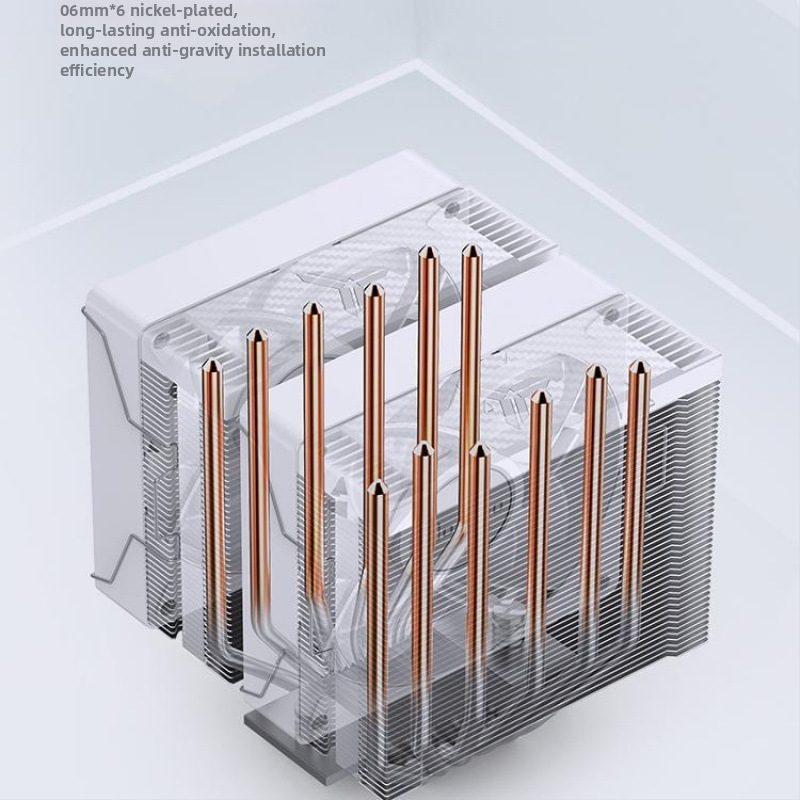 CPU hladnjak Cr-3000e, sa 6 toplinskih cijevi, bakreno-aluminijski spoj, hidraulički ležaj