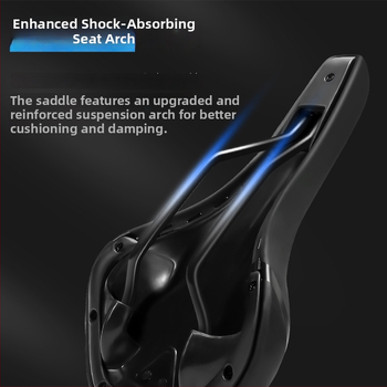 Σέλα ποδηλάτου KVDI 722/033 για ορεινά ποδήλατα — απορροφητικό μαξιλάρι, υλικά: σπόγγος, σιλικόνη, PU δέρμα