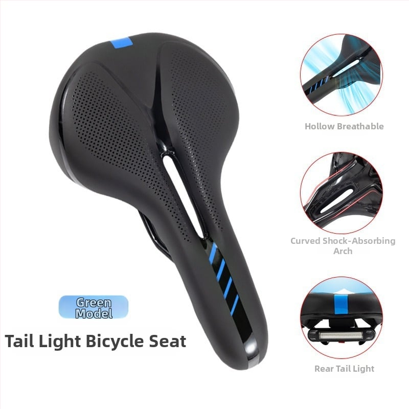 Σέλα ποδηλάτου KVDI 722/033 για ορεινά ποδήλατα — απορροφητικό μαξιλάρι, υλικά: σπόγγος, σιλικόνη, PU δέρμα