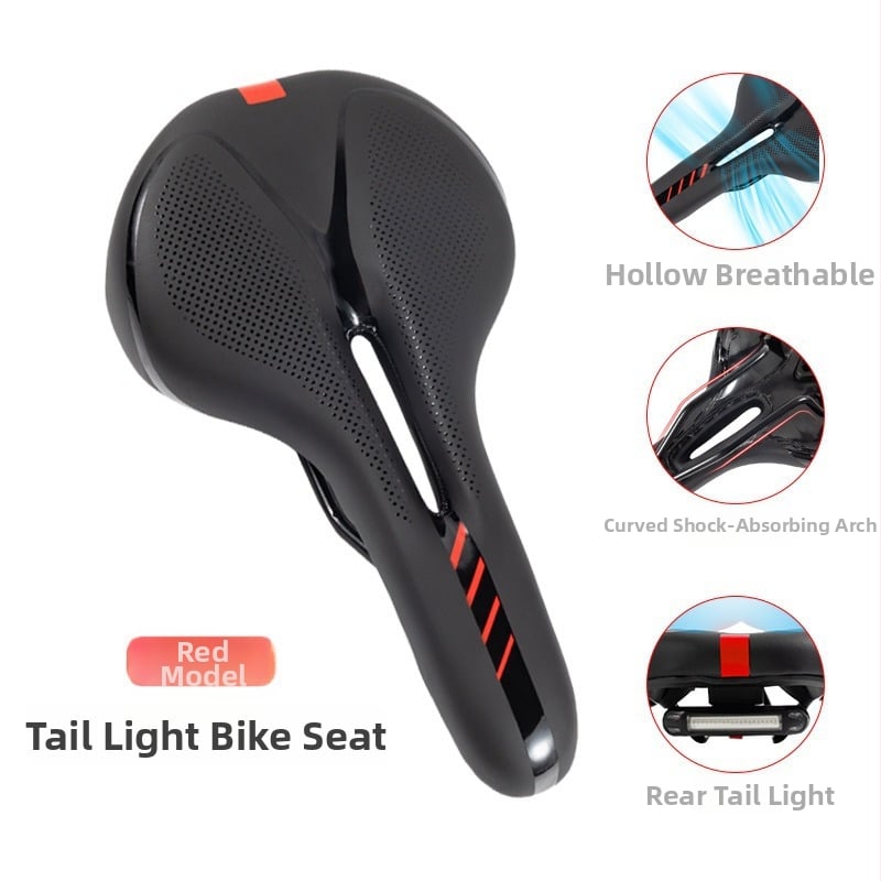 Σέλα ποδηλάτου KVDI 722/033 για ορεινά ποδήλατα — απορροφητικό μαξιλάρι, υλικά: σπόγγος, σιλικόνη, PU δέρμα