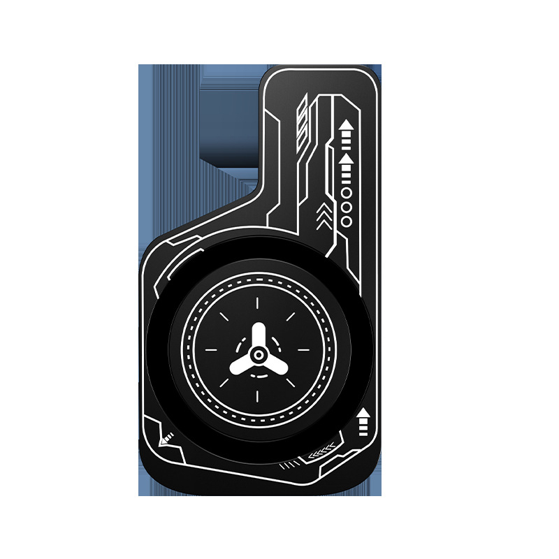 Placă de răcire cu cameră de vapori pentru telefonul mobil, aliaj ABS+ aluminiu, 15 g, foaie magnetică, compatibil cu telefoane și tablete