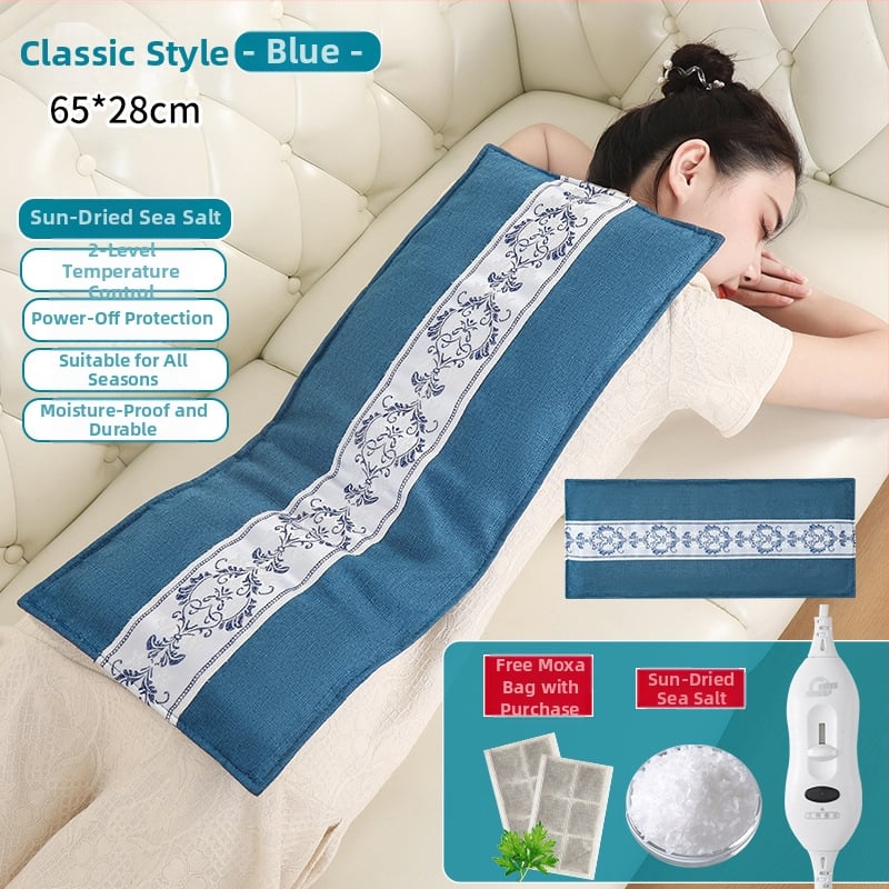 Пакет за горещ компрес с морска сол – електрическо нагряване, 220V, 100W, 40–65°C, 4,5 кг