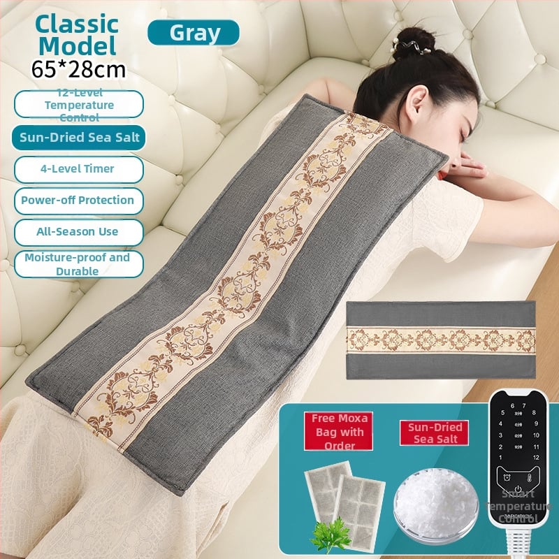 Пакет за горещ компрес с морска сол – електрическо нагряване, 220V, 100W, 40–65°C, 4,5 кг