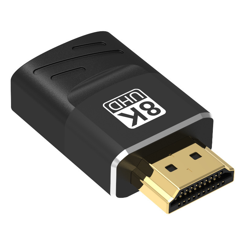 Adaptor HDMI 8K HDTV - femelă către masculin, Display Adapter, Model HDMI8K Adapter, Cod produs HL-ZJT066, Compatibil cu Samsung, Huawei, ASUS, HTC, Great Wall, Xiaomi, Hisense, Toshiba