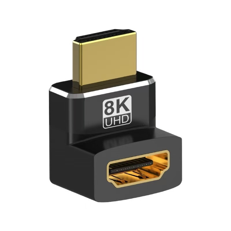 Adaptor HDMI 8K HDTV - femelă către masculin, Display Adapter, Model HDMI8K Adapter, Cod produs HL-ZJT066, Compatibil cu Samsung, Huawei, ASUS, HTC, Great Wall, Xiaomi, Hisense, Toshiba