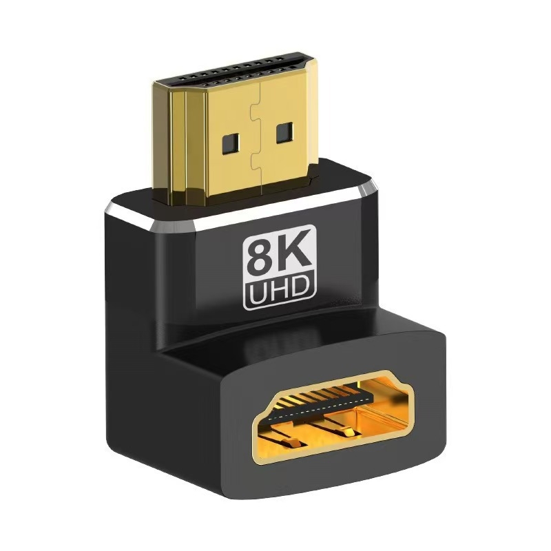 Adaptor HDMI 8K HDTV - femelă către masculin, Display Adapter, Model HDMI8K Adapter, Cod produs HL-ZJT066, Compatibil cu Samsung, Huawei, ASUS, HTC, Great Wall, Xiaomi, Hisense, Toshiba