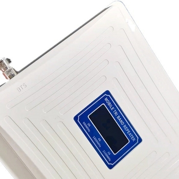 Pojačivač signala 2G/3G/4G s visokim izlaznim kapacitetom, 900/1800/2100 MHz, FDD mreža, pokrivenost 1000, ugrađeni firewall