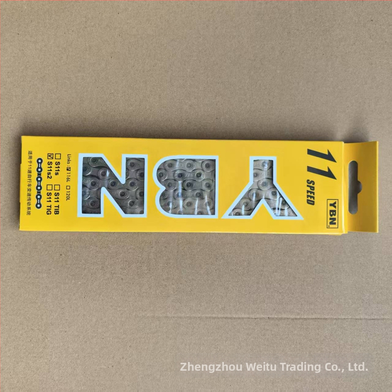 Reťaz na bicykel pre MTB a cestné bicykle – YBN/Yabang, 8/9/10/11/12 rýchlostí, 116-pitch, 500 kg ťahové napätie