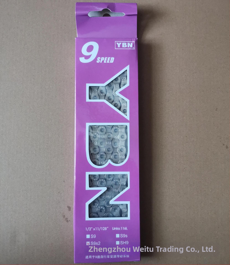 Reťaz na bicykel pre MTB a cestné bicykle – YBN/Yabang, 8/9/10/11/12 rýchlostí, 116-pitch, 500 kg ťahové napätie