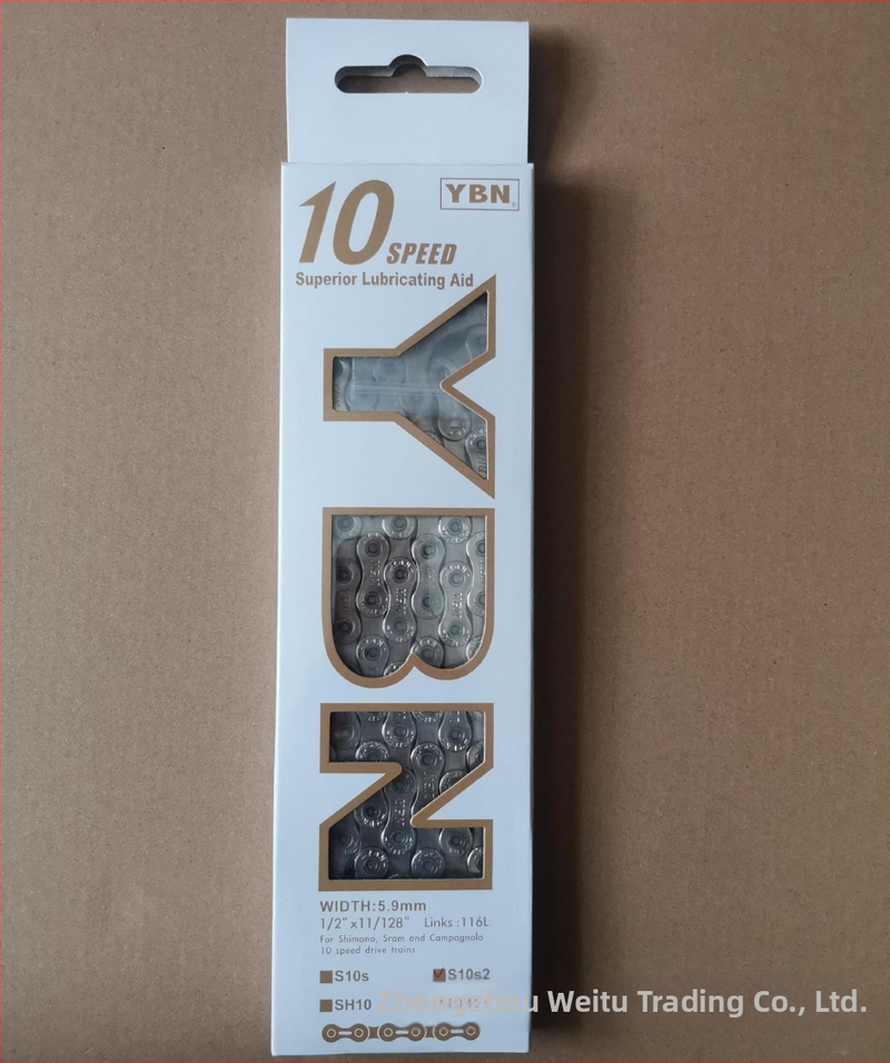 Reťaz na bicykel pre MTB a cestné bicykle – YBN/Yabang, 8/9/10/11/12 rýchlostí, 116-pitch, 500 kg ťahové napätie