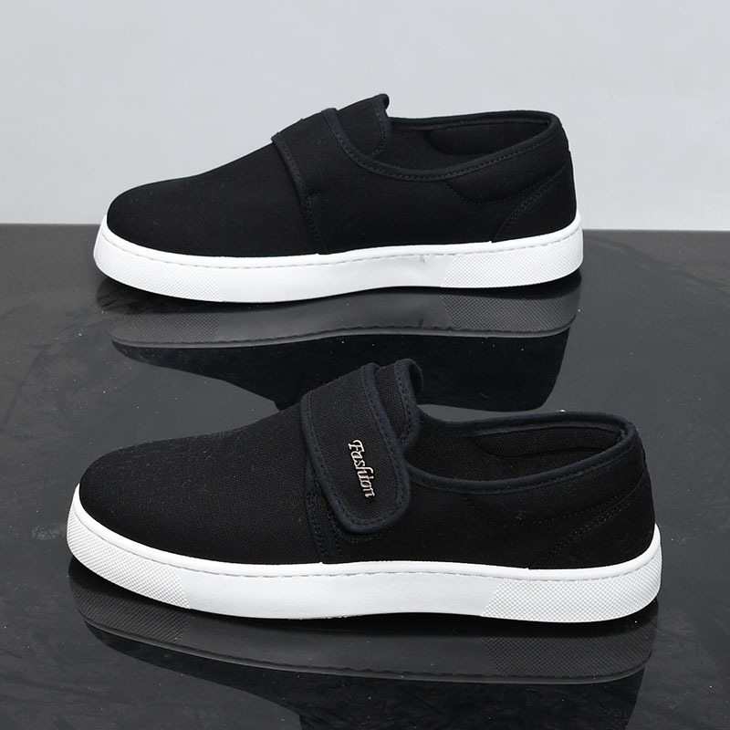 Muške canvas loafers slip-on, casual stil, prozračni gornji dio, Goodyear potplat, okrugli vrh, ljeto