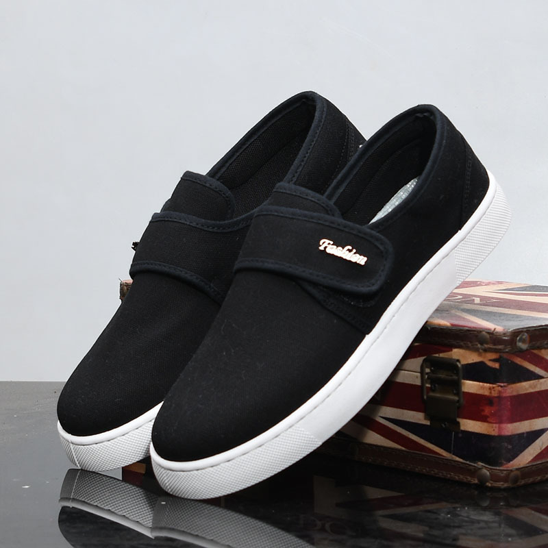 Muške canvas loafers slip-on, casual stil, prozračni gornji dio, Goodyear potplat, okrugli vrh, ljeto
