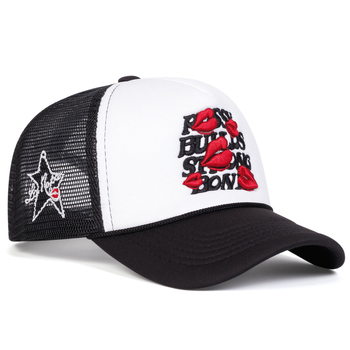 Unisex καπέλο μπέιζμπολ από βαμβακερό twill με κέντημα γραμμάτων, καμπύλη γείσο, στυλ θόλου