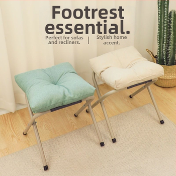 Sklopiva metalna potpora za stopala za ured, jastuk od visokoelastične pjene, jednostavan moderni stil, model 12034