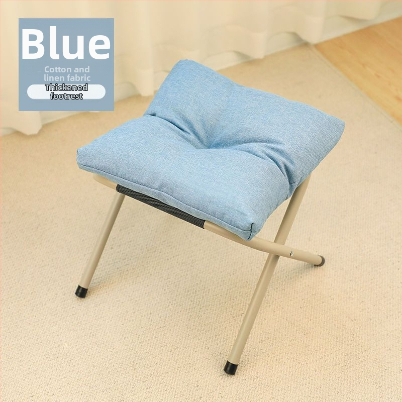 Sklopiva metalna potpora za stopala za ured, jastuk od visokoelastične pjene, jednostavan moderni stil, model 12034