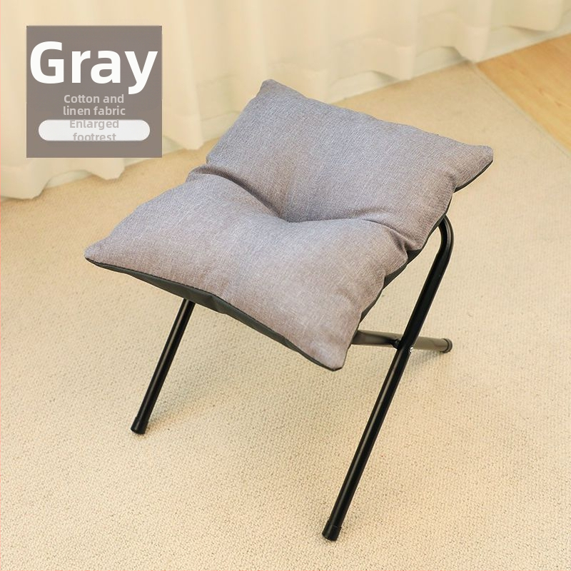 Sklopiva metalna potpora za stopala za ured, jastuk od visokoelastične pjene, jednostavan moderni stil, model 12034