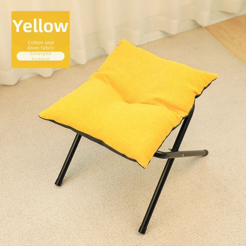 Sklopiva metalna potpora za stopala za ured, jastuk od visokoelastične pjene, jednostavan moderni stil, model 12034